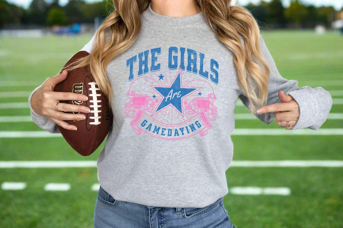 The Girls Are Game Daying Crewneck (READY TO WEAR)