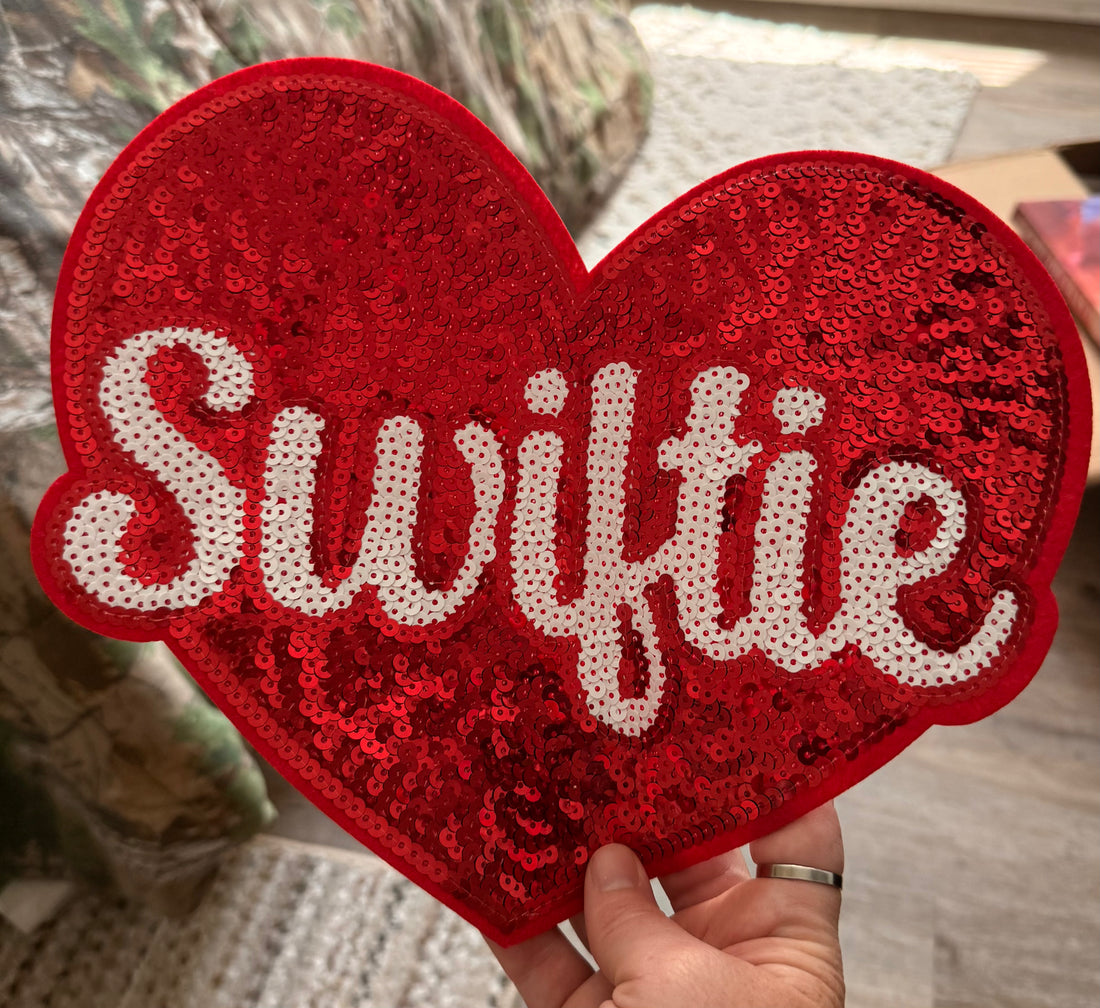 Swiftie Sequin Patch Sweatshirt (READY TO WEAR)