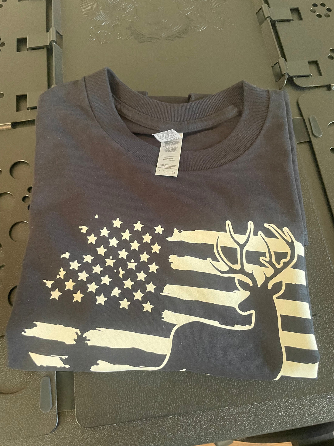 Deer Flag American T-Shirt (READY TO WEAR)