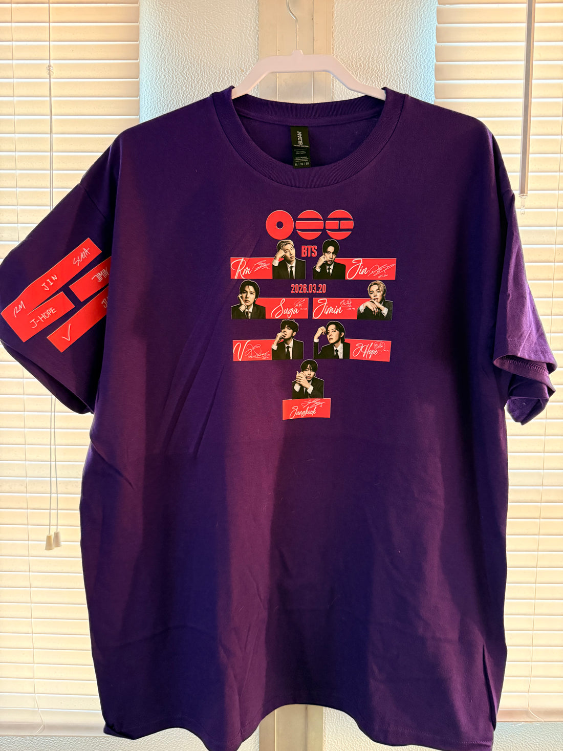 BTS Arirang T-Shirt (MADE TO ORDER)