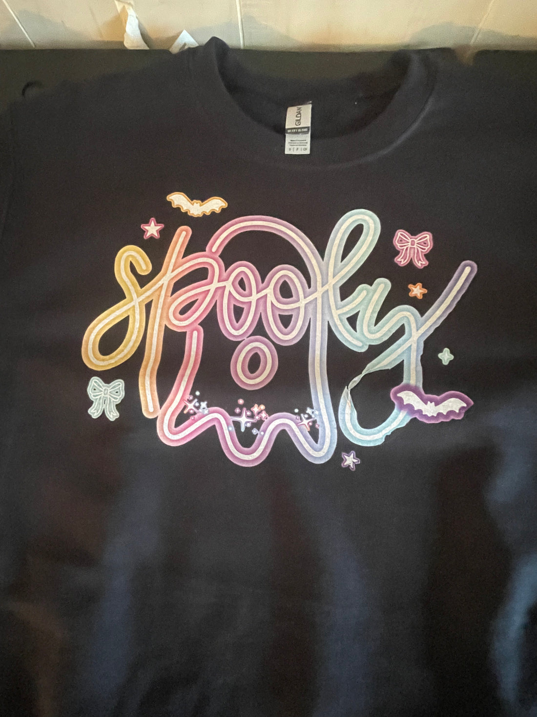 Spooky Neon SweatShirt(READY TO WEAR)